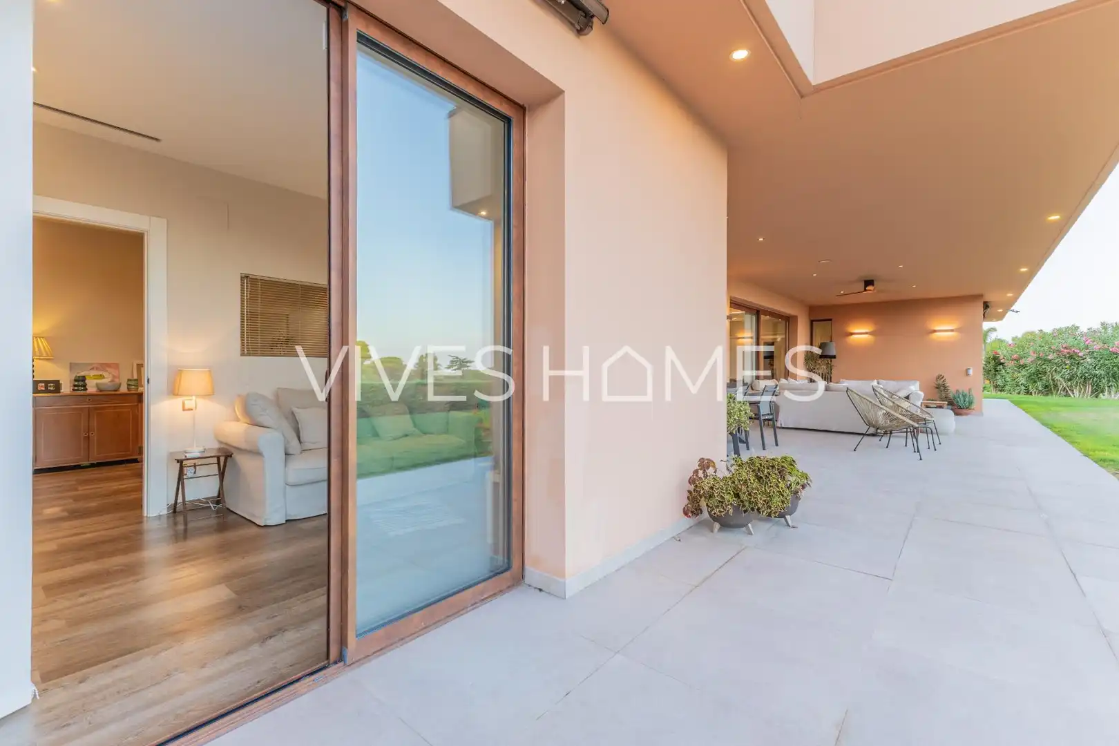 Terraza de Casa o chalet en venta en Sant Vicenç de Montalt con Aire acondicionado, Calefacción y Jardín privado