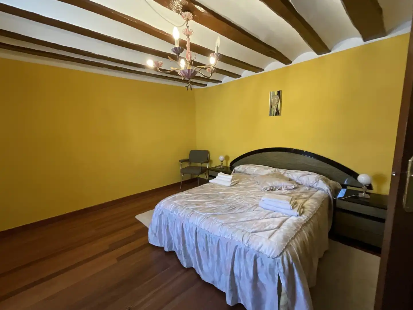 Dormitori de Casa o xalet en venda en Santurde de Rioja amb Calefacció, Parquet i Terrassa