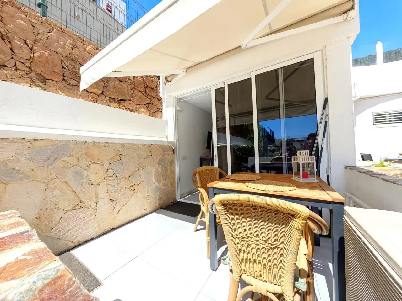 Terraza de Planta baja de alquiler en Playa del Inglés