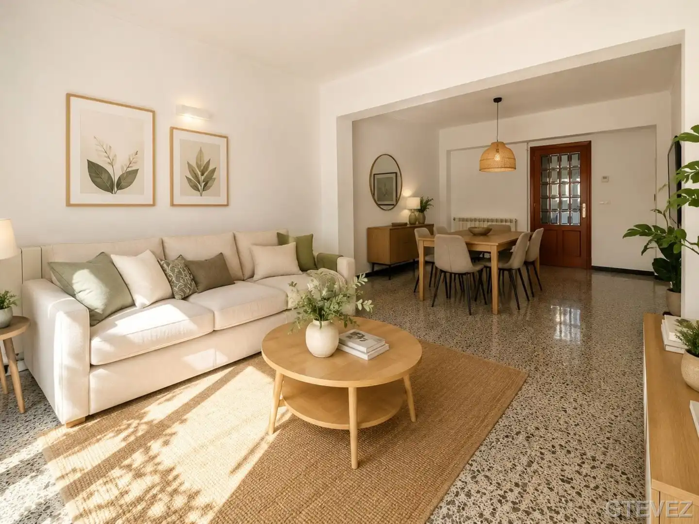 Sala d'estar de Pis en venda en  Palma de Mallorca amb Calefacció, Traster i TV