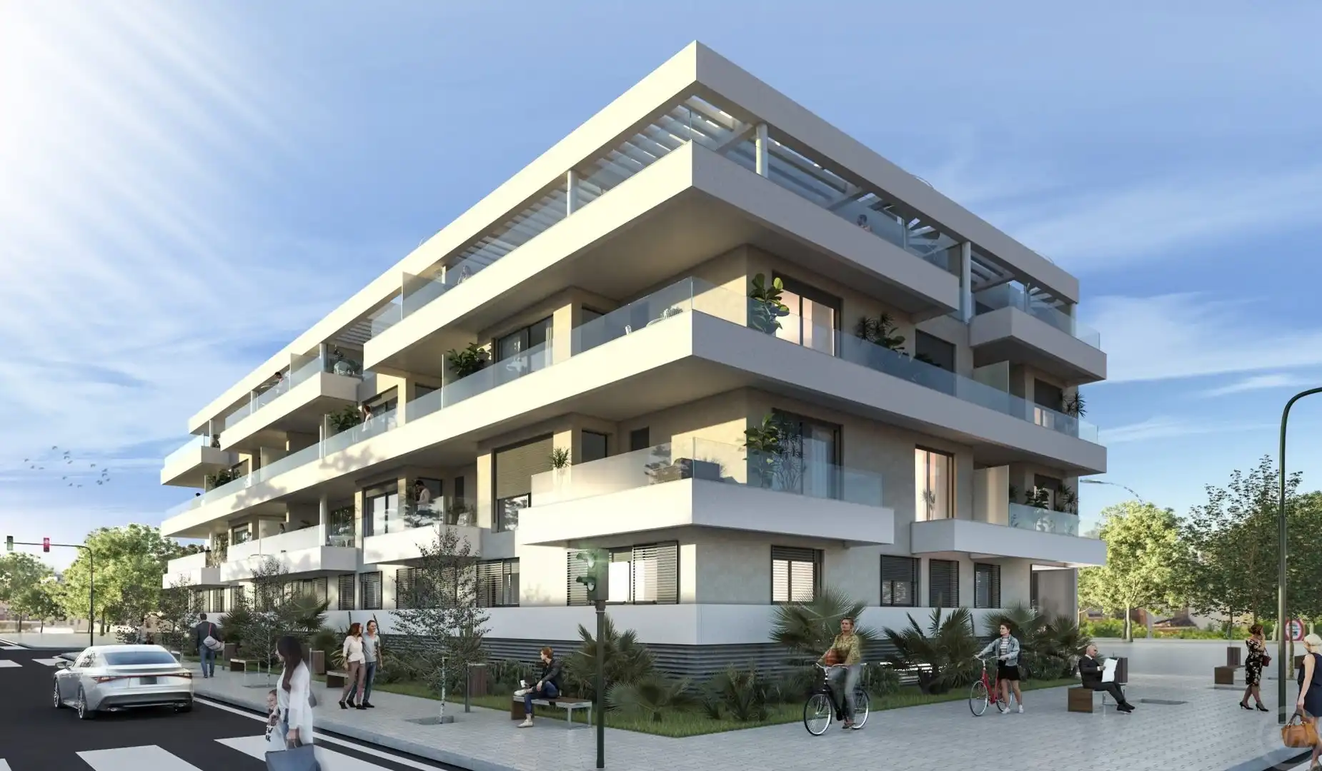 Vista exterior de Piso en venta en Rincón de la Victoria con Aire acondicionado, Calefacción y Terraza