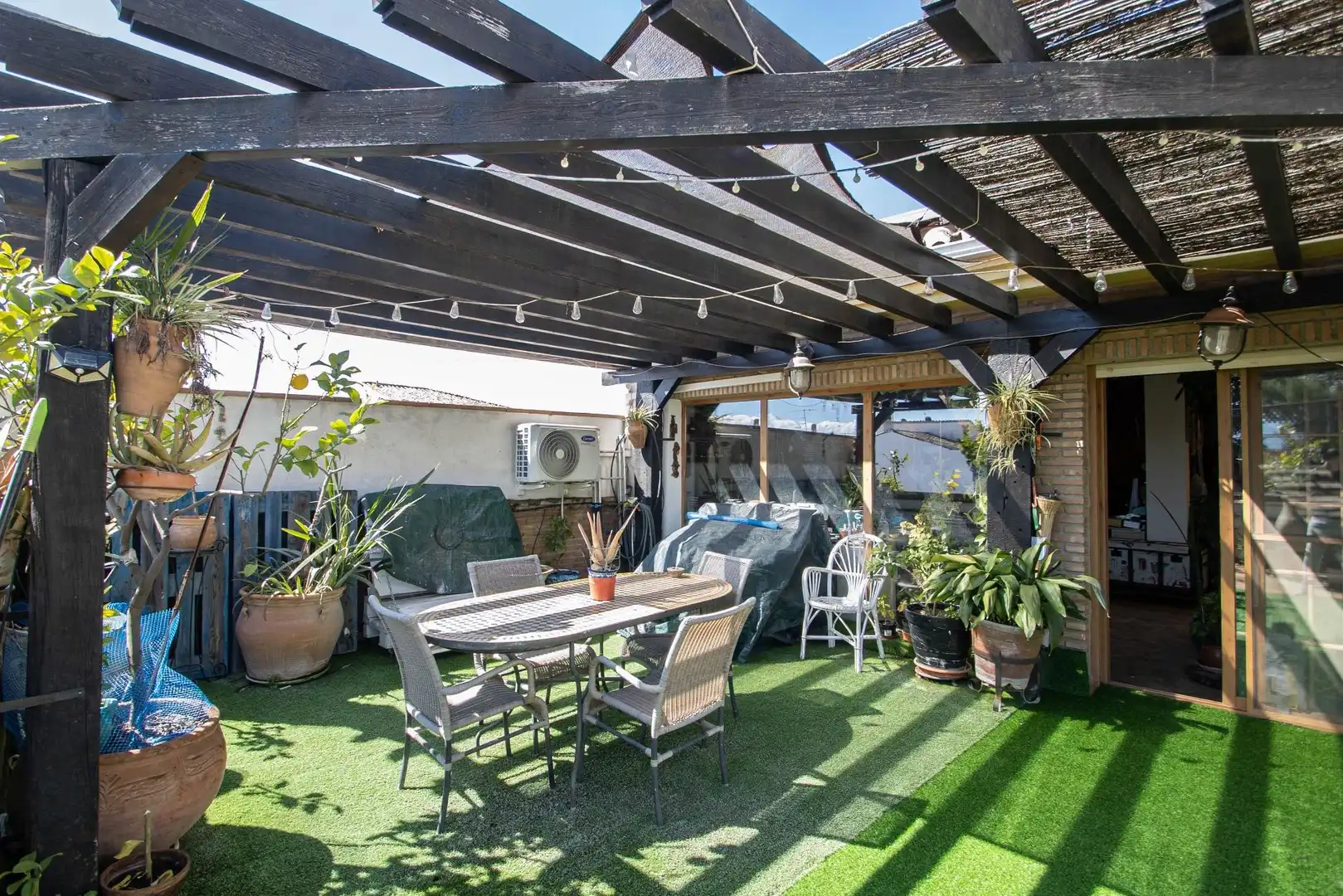 Terraza de Casa o chalet en venta en Peligros con Aire acondicionado, Calefacción y Jardín privado