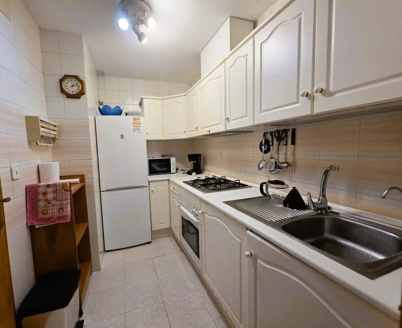 Cocina de Apartamento en venta en Santa Pola con Aire acondicionado, Calefacción y Terraza