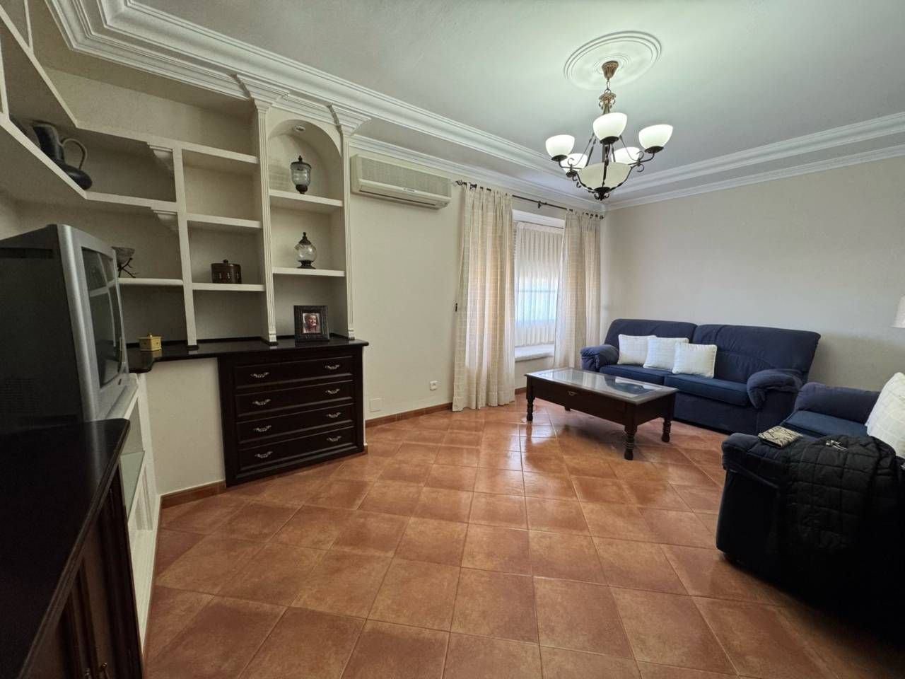 Living room of Flat to rent in Morón de la Frontera  with Air Conditioner and Furnished