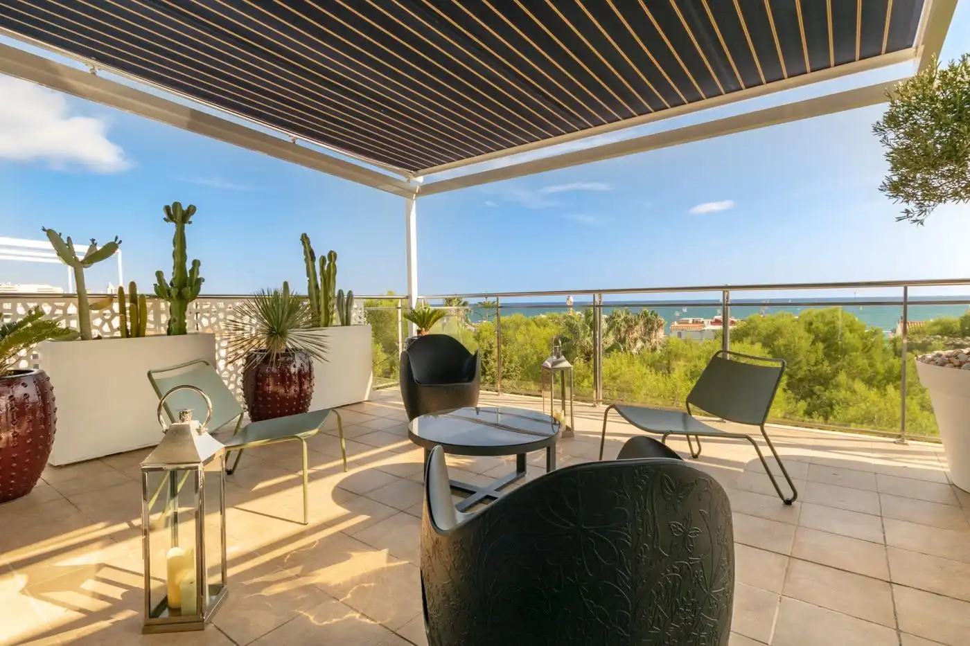 Terraza de Ático en venta en Sitges con Aire acondicionado, Calefacción y Terraza