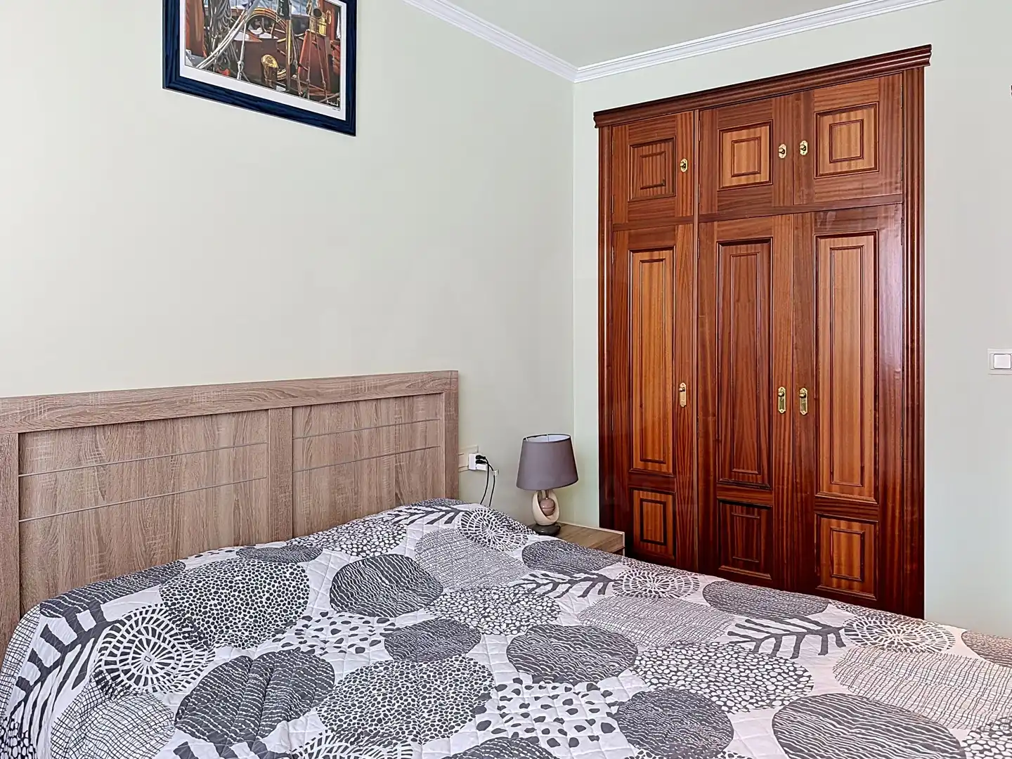 Bedroom of Flat for sale in Ribadumia  with Heating and Terrace