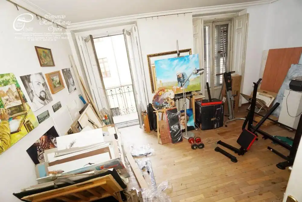 Bedroom of Flat for sale in Madrid  with Terrace and Balcony