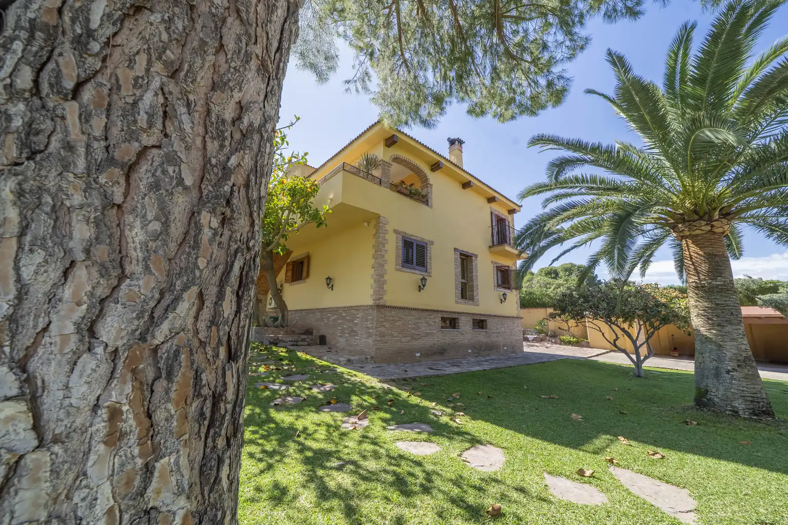 Jardín de Finca rústica en venta en Náquera con Aire acondicionado, Calefacción y Terraza
