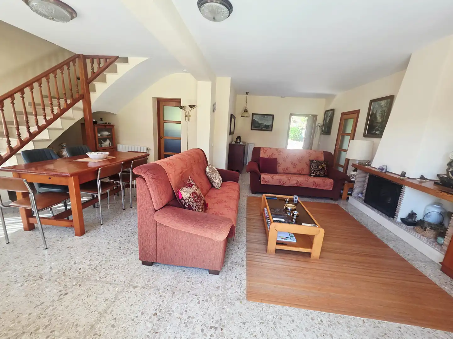 Living room of Houses for sale in Calafell  with Air Conditioner, Heating and Private garden