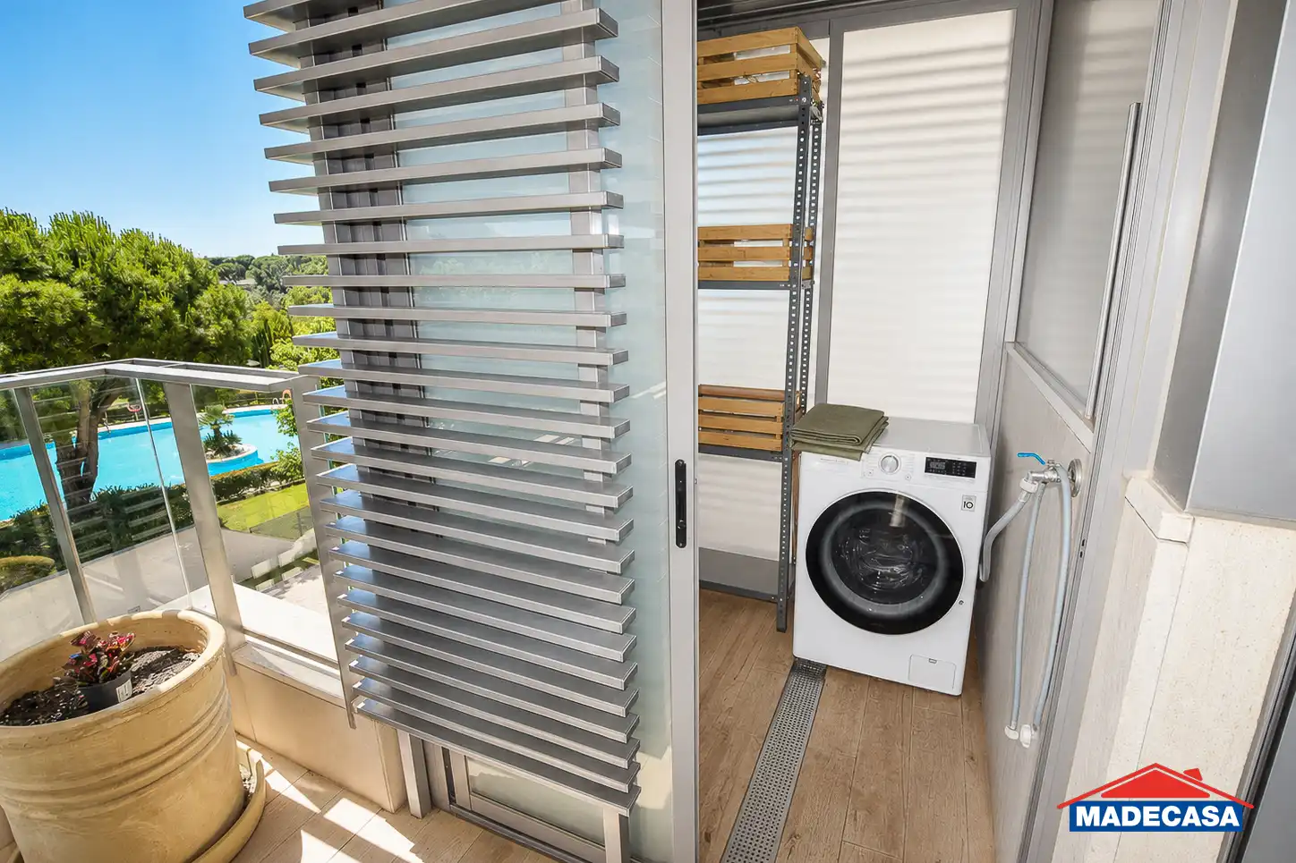 Terraza de Ático en venta en Pozuelo de Alarcón con Aire acondicionado, Calefacción y Jardín privado