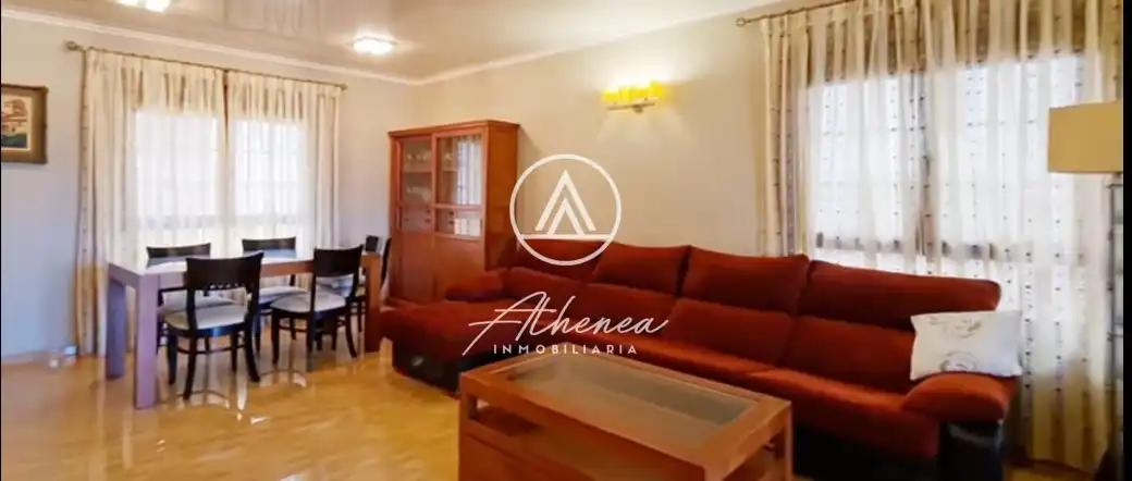 Sala de estar de Casa o chalet en venta en Roquetas de Mar con Aire acondicionado, Jardín privado y Terraza