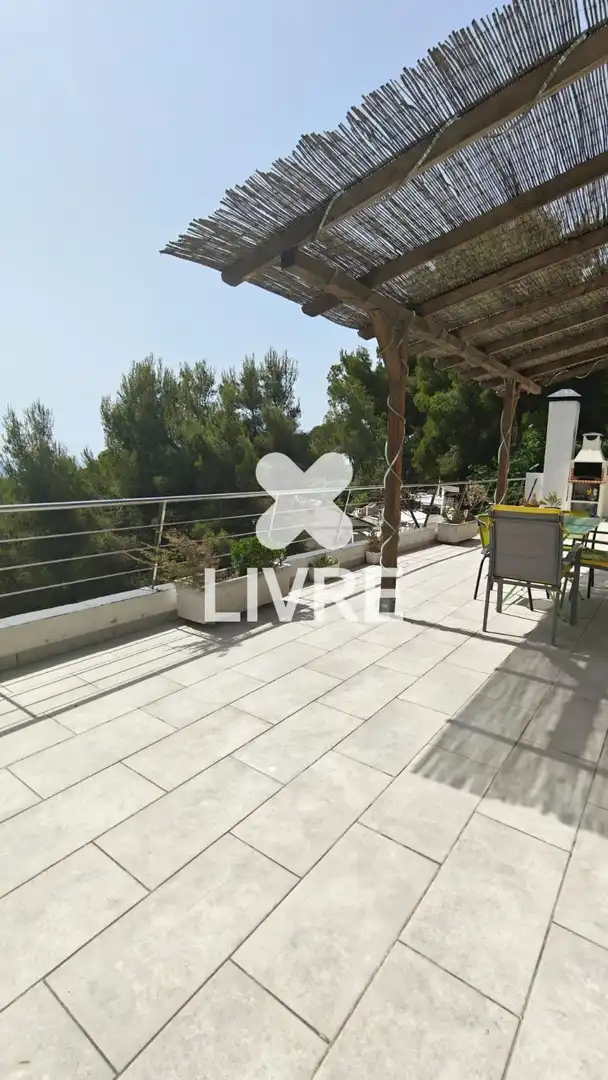 Terraza de Casa o chalet en venta en Cunit con Aire acondicionado, Calefacción y Piscina