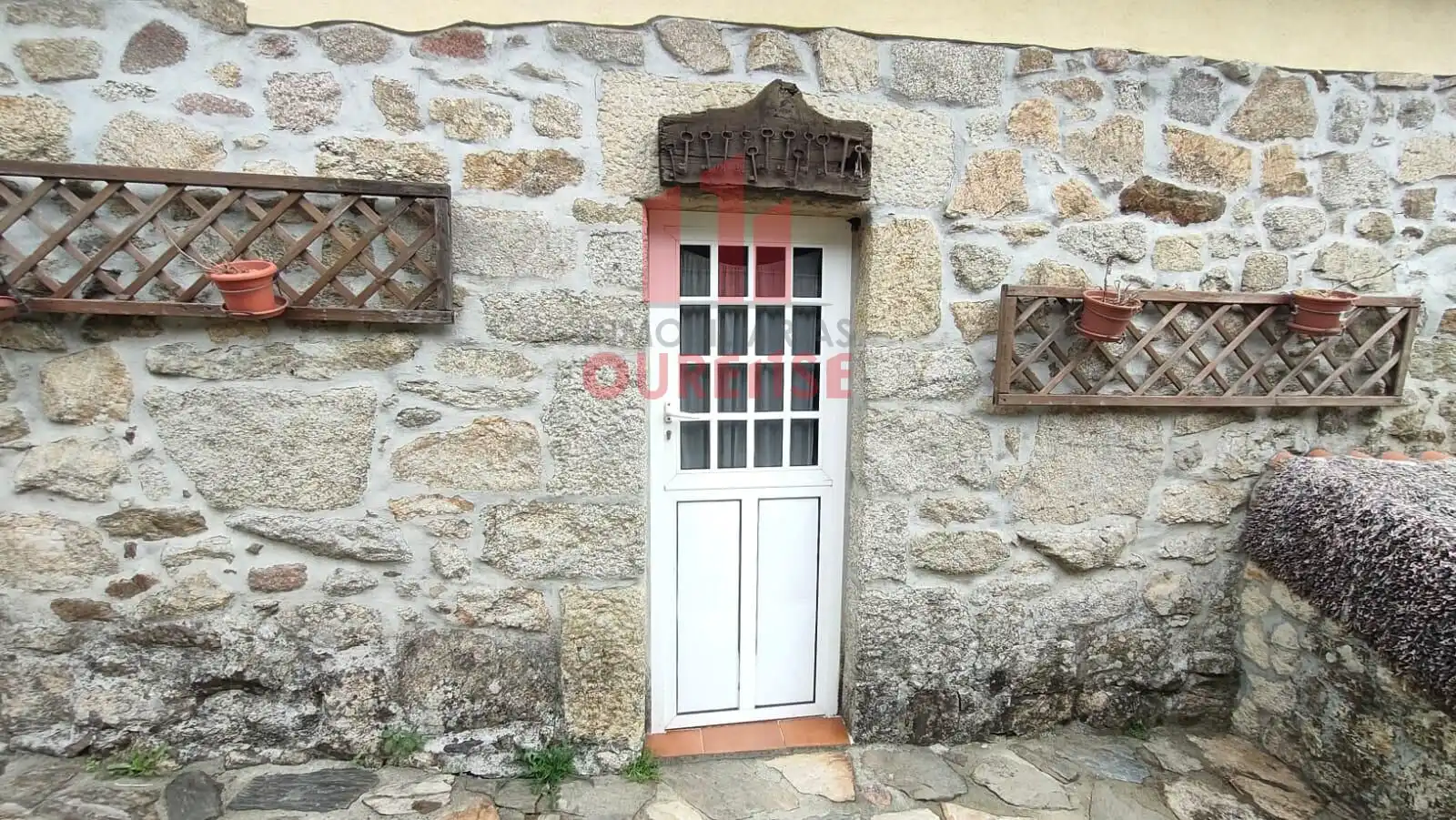 Vista exterior de Finca rústica en venda en San Amaro amb Aire condicionat, Calefacció i Jardí privat