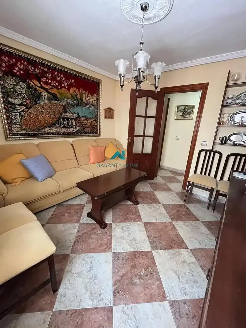 Living room of Flat for sale in Villaviciosa de Odón  with Heating, Private garden and Terrace