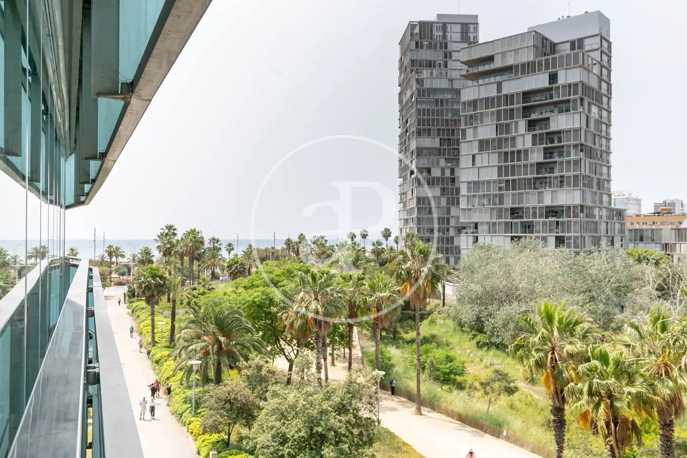Vista exterior de Piso en venta en Barcelona con Aire acondicionado, Calefacción y Jardín privado