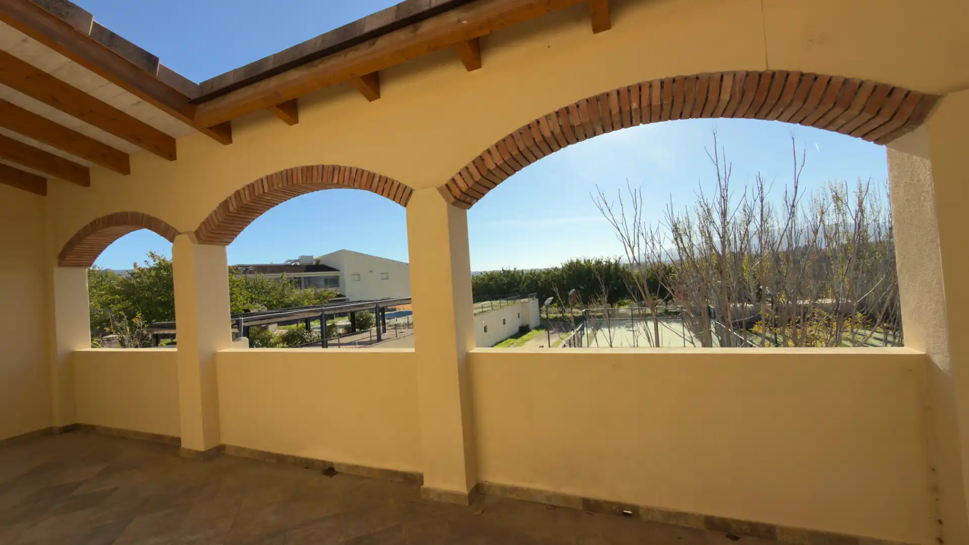 Terrassa de Casa o xalet en venda en Benissanet amb Aire condicionat, Jardí privat i Terrassa