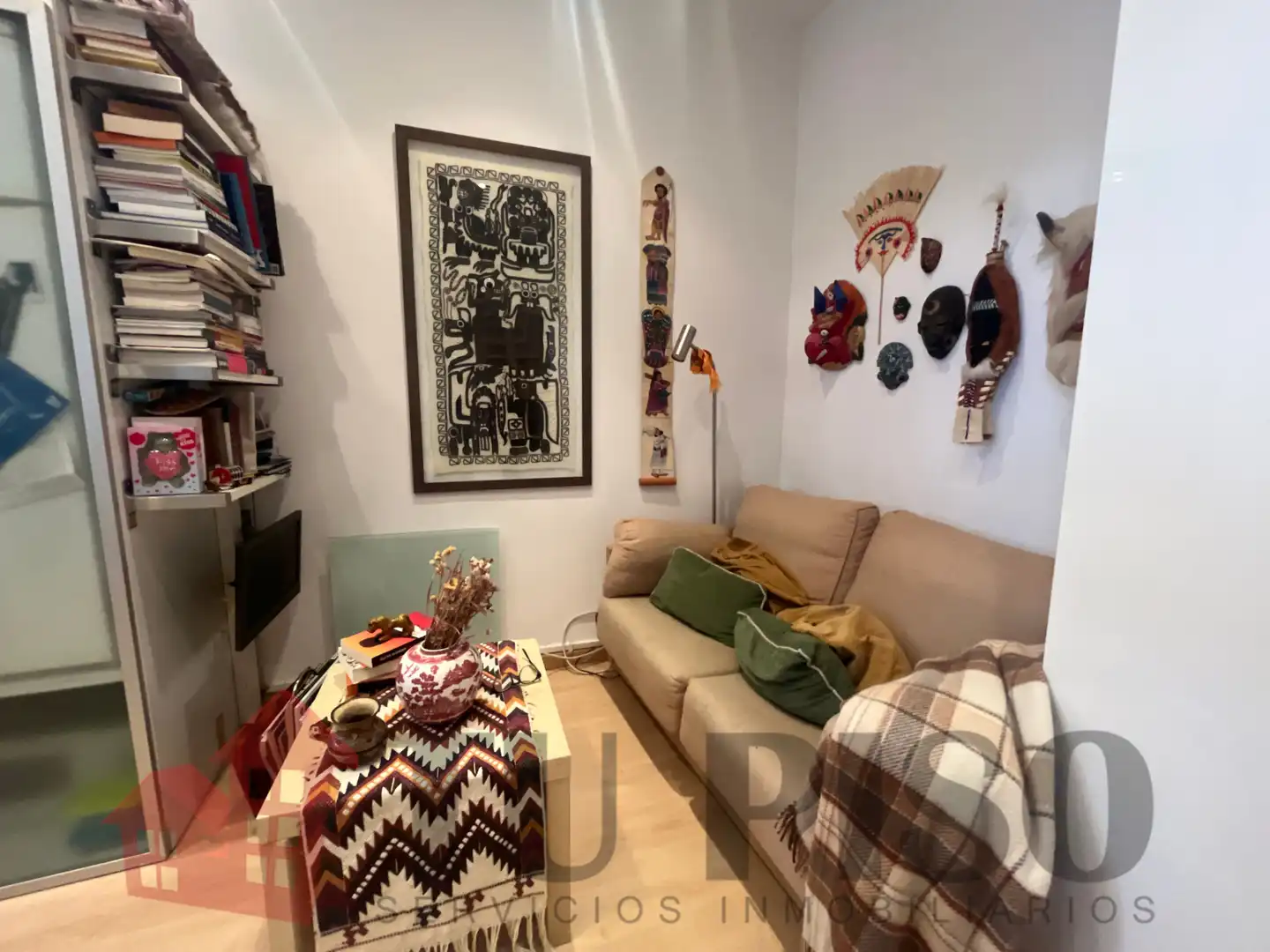 Sala de estar de Estudio en venta en Madrid con Calefacción y Amueblado