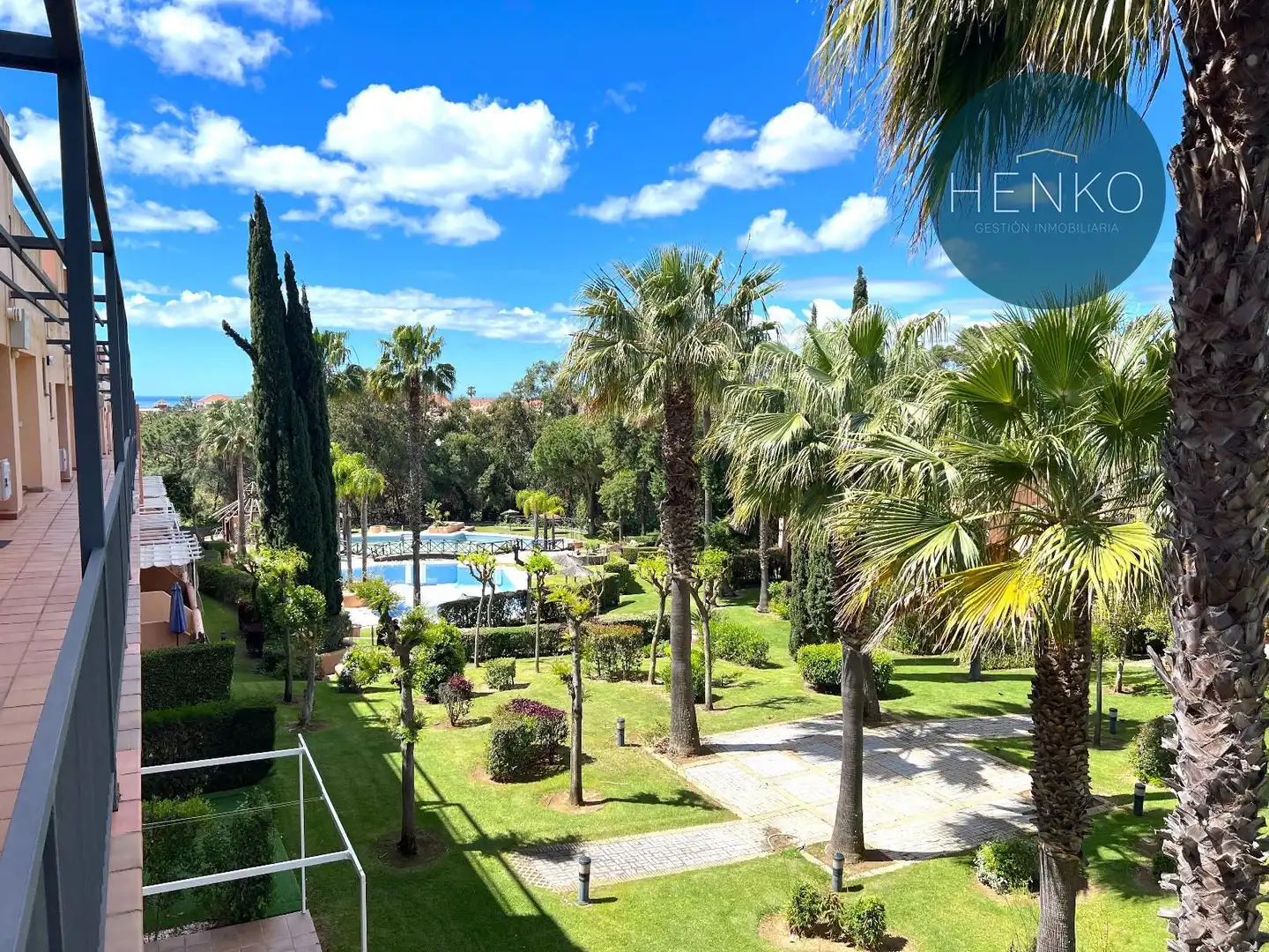 Garden of Duplexes for sale in Islantilla  with Air Conditioner, Heating and Terrace