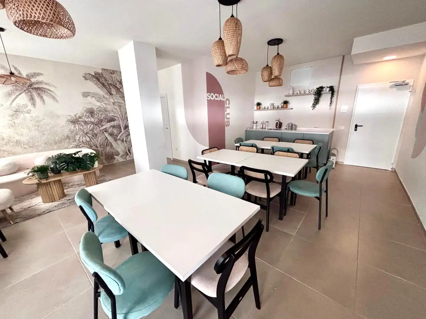 Dining room of Flat for sale in Gijón   with Heating, Private garden and Parquet flooring