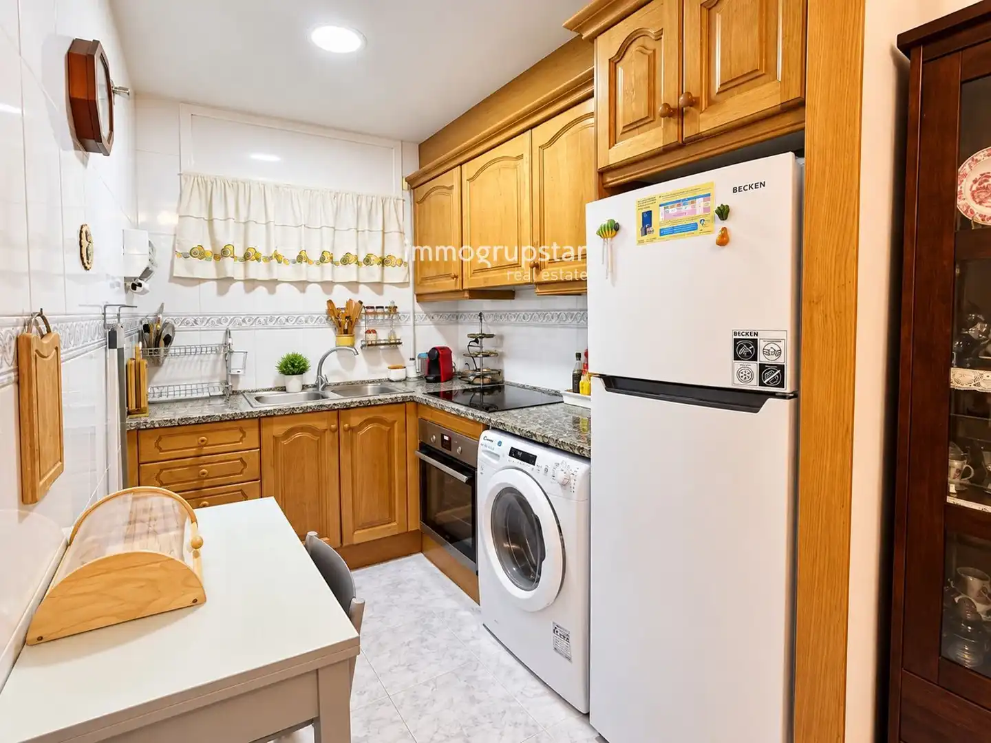 Cocina de Apartamento en venta en Poble