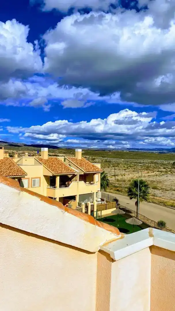 Vista exterior de Piso en venta en Zurgena con Aire acondicionado, Jardín privado y Piscina