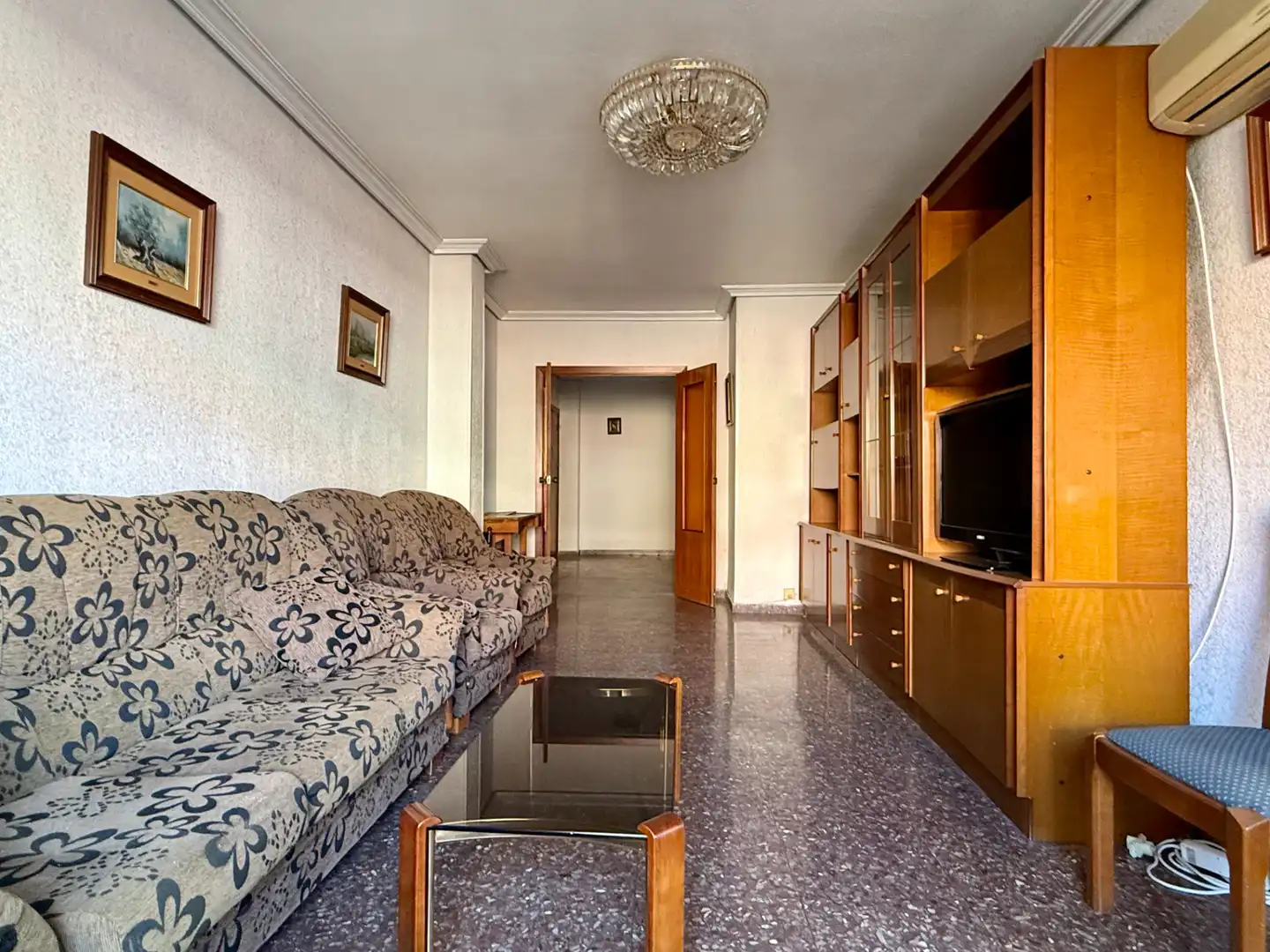 Living room of Flat for sale in Murcia  with Storage room and Balcony