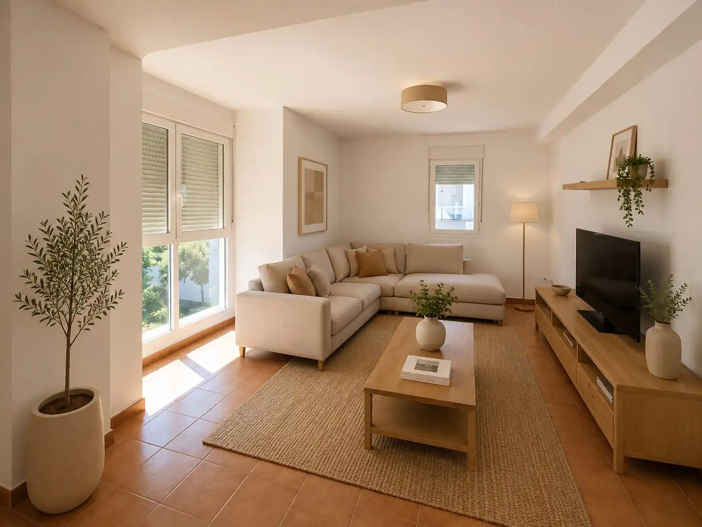 Sala de estar de Ático en venta en Xàtiva con Trastero