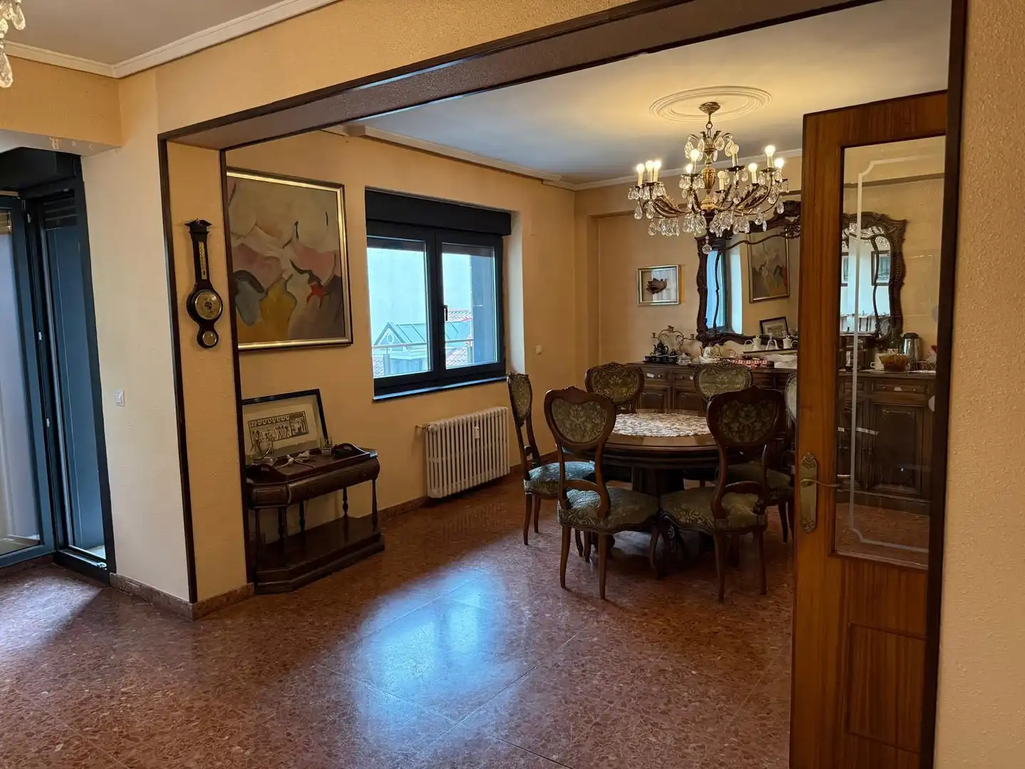 Dining room of Flat for sale in Valladolid  with Heating, Terrace and Storage room