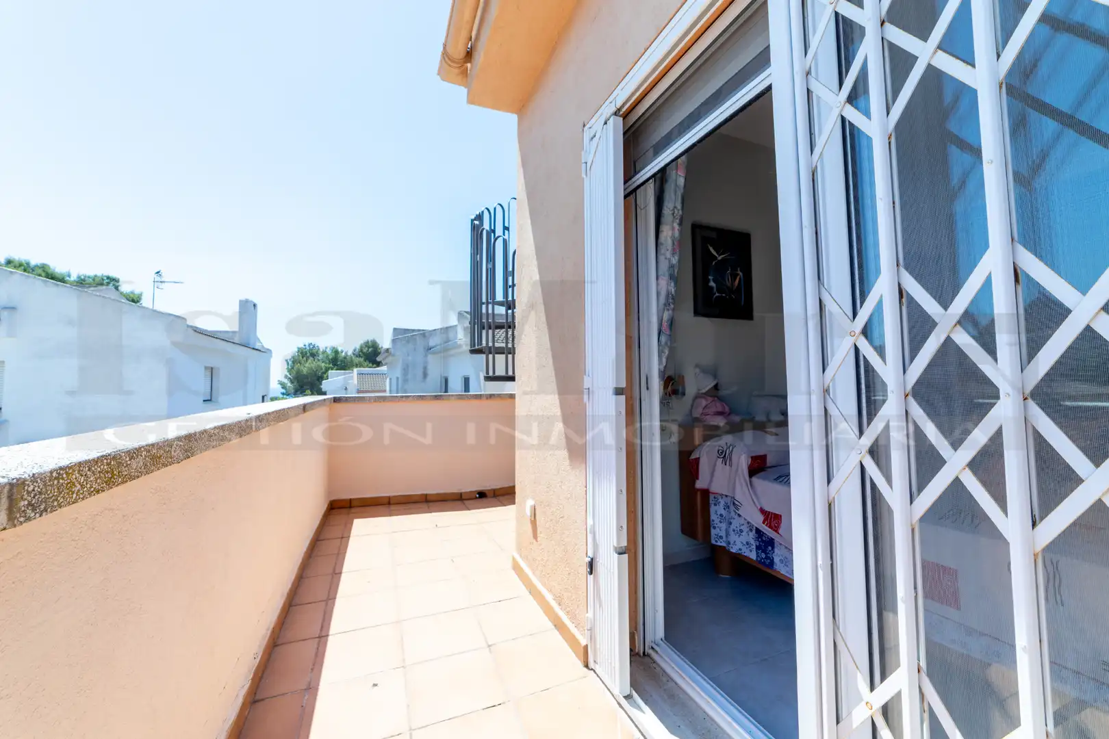 Terraza de Casa adosada en venta en Calafell con Aire acondicionado, Calefacción y Jardín privado