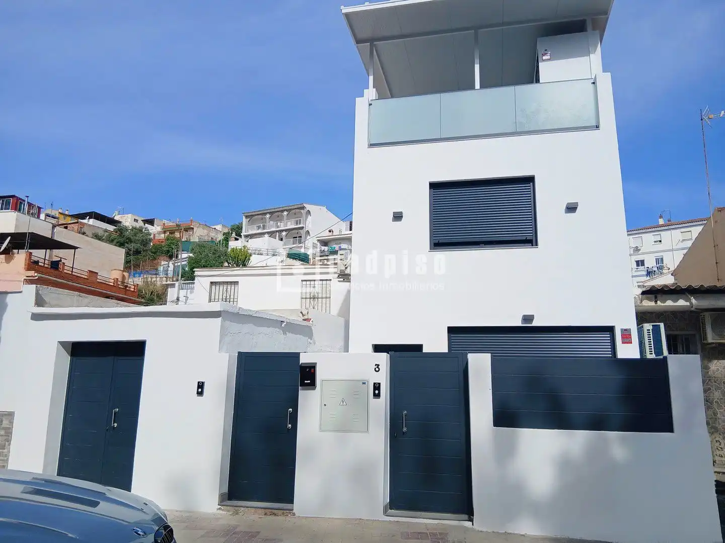 Exterior view of Houses for sale in Málaga  with Air Conditioner, Heating and Terrace