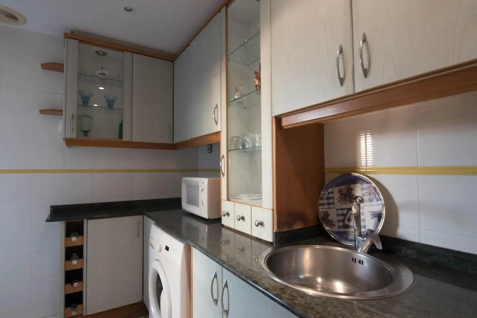 Küche von Wohnung zur Miete in Murcia mit Heizung, Parkett und Terrasse