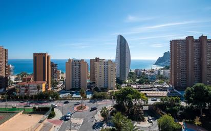 Exterior view of Flat for sale in Benidorm  with Air Conditioner, Private garden and Terrace