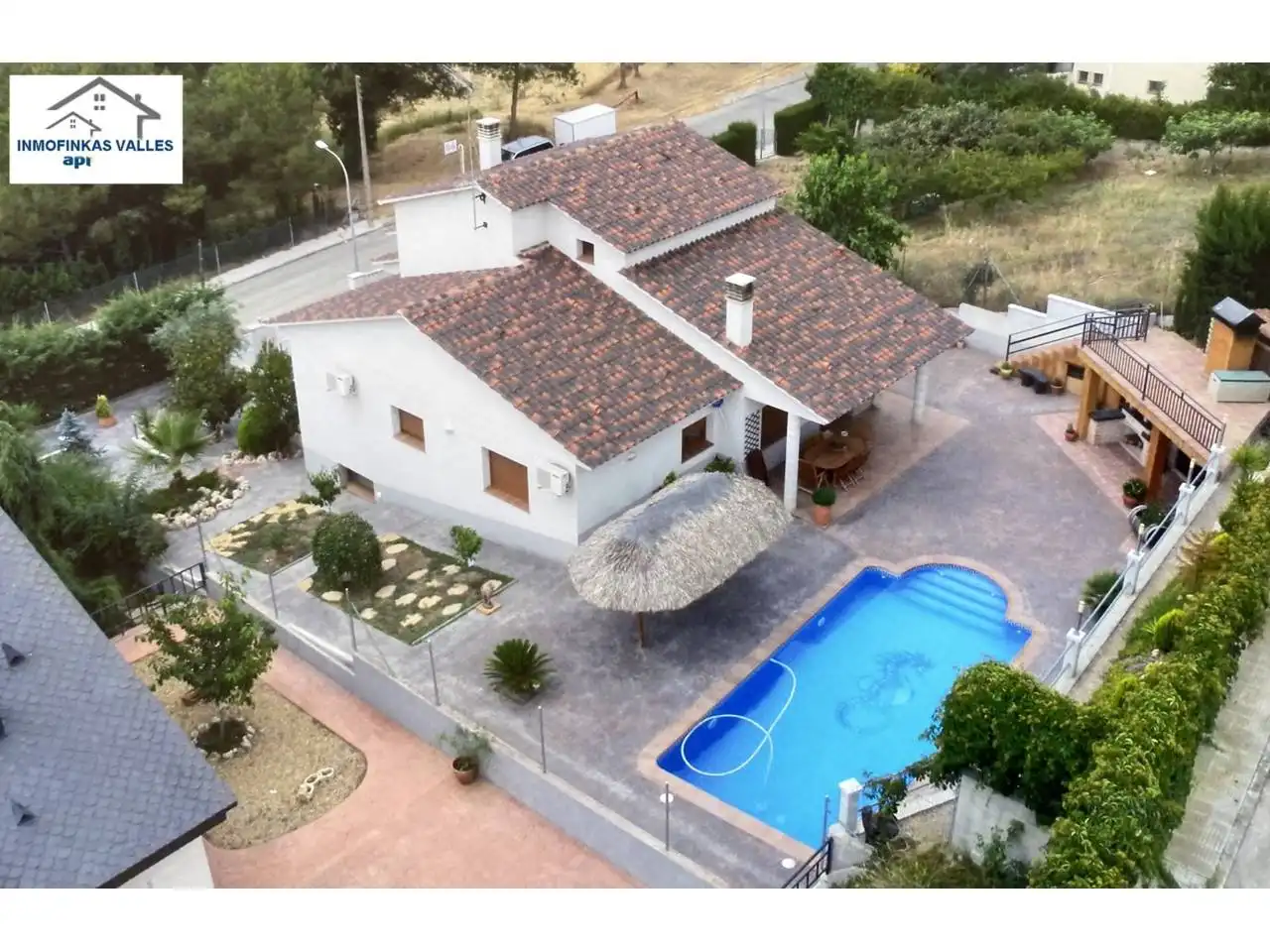 Vista exterior de Casa o chalet en venta en Lliçà de Vall con Aire acondicionado, Calefacción y Jardín privado