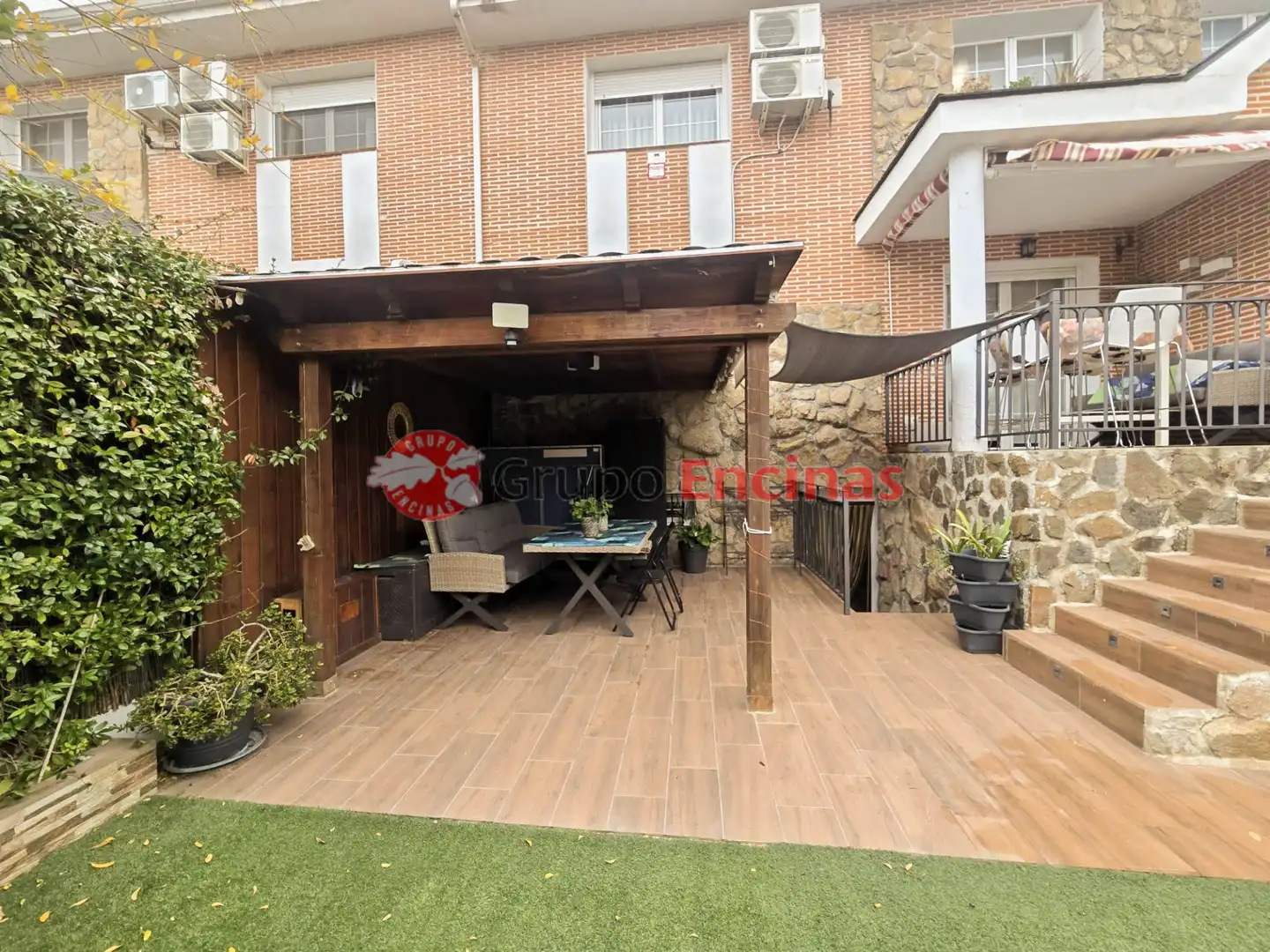 Terraza de Casa o chalet en venta en Parla con Aire acondicionado, Calefacción y Jardín privado