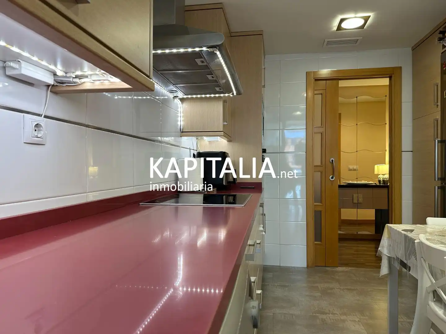Kitchen of Flat for sale in Xàtiva  with Air Conditioner, Heating and Parquet flooring