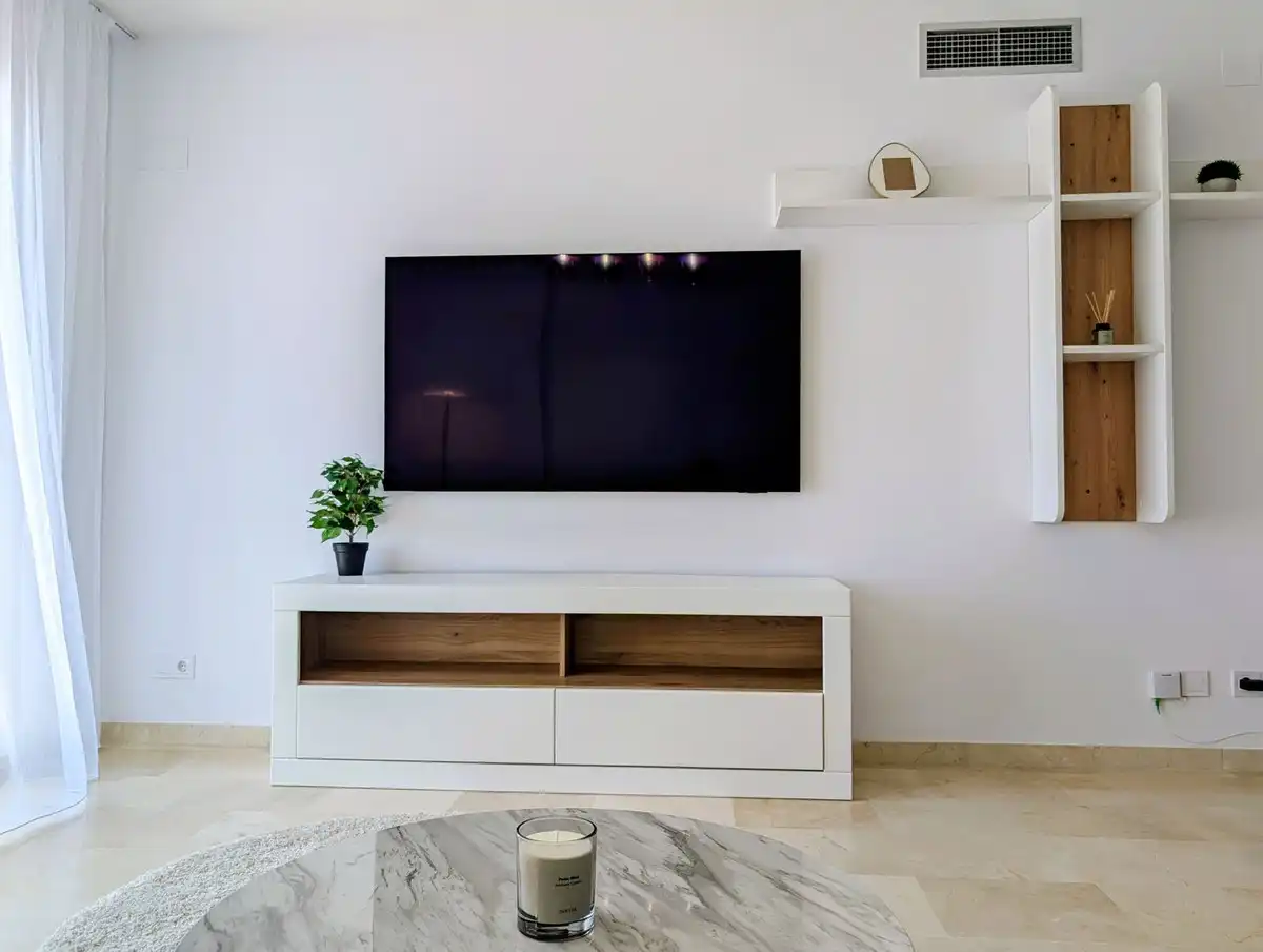 Sala de estar de Ático en venta en Estepona con Aire acondicionado y Terraza