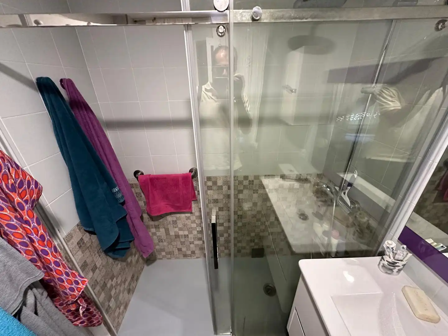 Bany de Casa adosada en venda en Villagonzalo Pedernales amb Calefacció, Jardí privat i Terrassa