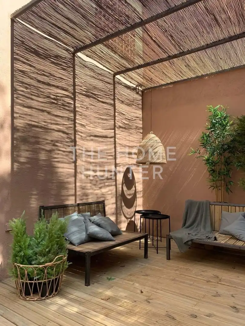 Terrasse von Wohnung zum Verkauf in Barcelona mit Heizung, Privatgarten und Terrasse