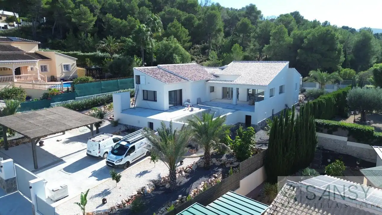 Exterior view of Houses for sale in Jávea / Xàbia  with Air Conditioner, Heating and Terrace