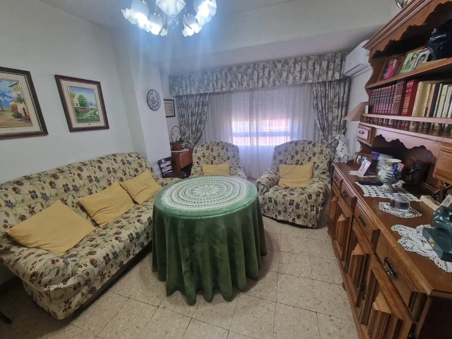 Living room of Flat for sale in Talavera de la Reina  with Terrace, Washing machine and Balcony