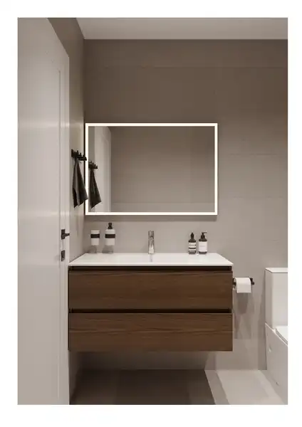 Baño de Apartamento en venta en Benidorm con Aire acondicionado, Piscina y Amueblado