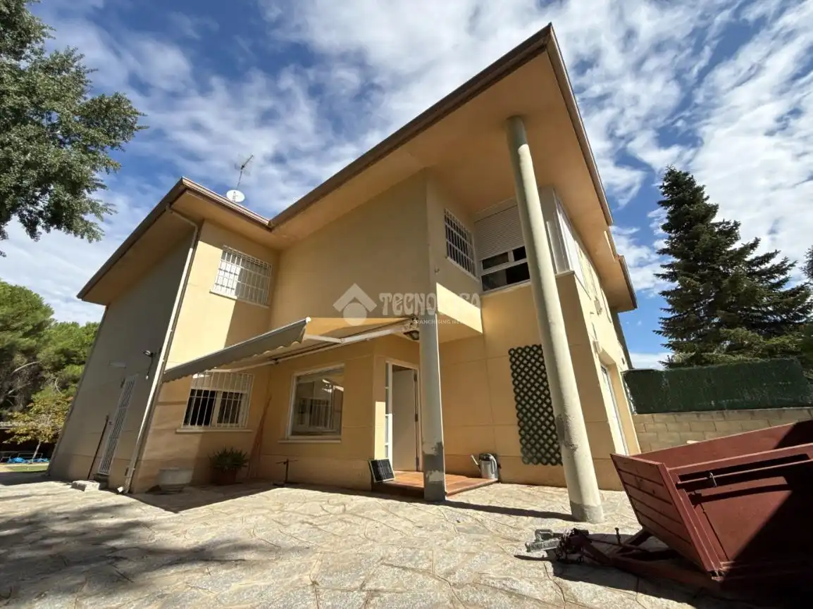 Exterior view of Detached homes for sale in Galapagar  with Heating, Private garden and Terrace