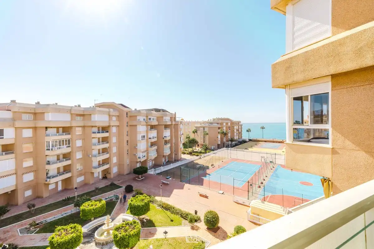 Exterior view of Flat for sale in Torrox  with Air Conditioner, Heating and Private garden