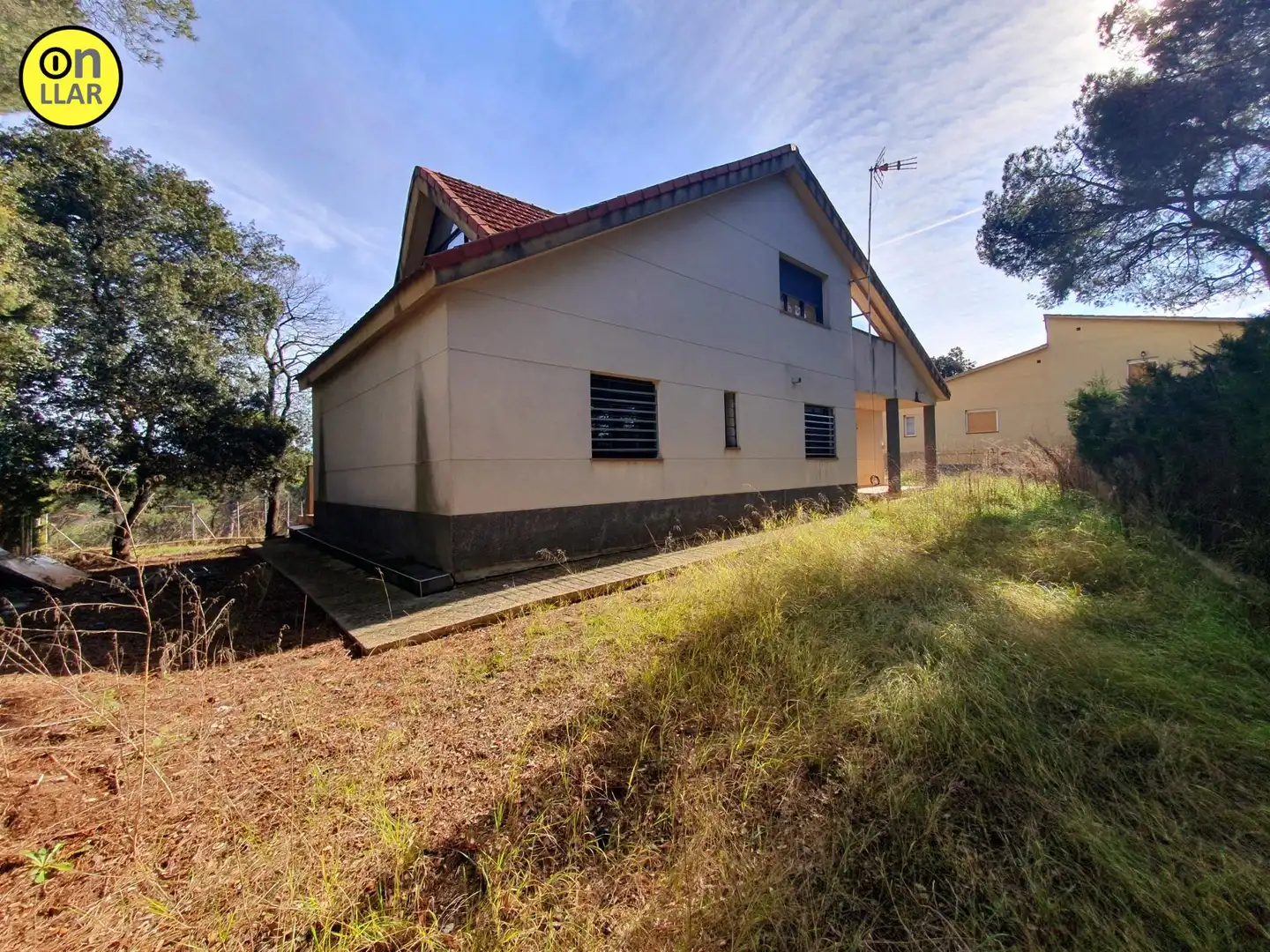 Außenansicht von Haus oder Chalet zum Verkauf in Sant Pere de Vilamajor mit Heizung, Privatgarten und Terrasse