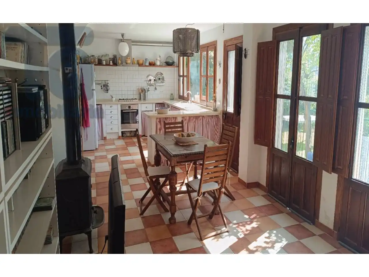 Cuina de Finca rústica en venda en Albuñuelas amb Jardí privat i Terrassa