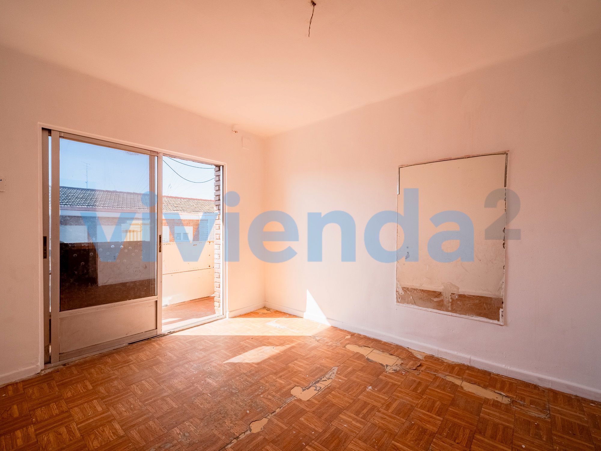 Bedroom of Flat for sale in  Madrid Capital  with Heating, Terrace and Balcony