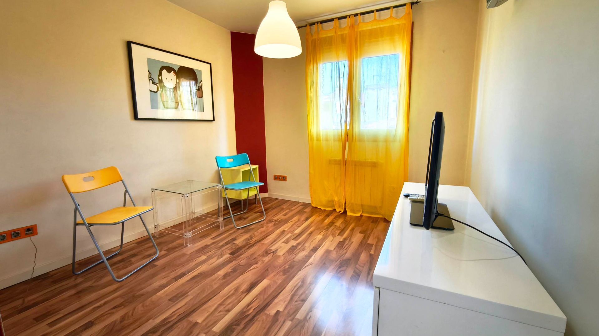 Bedroom of Flat for sale in  Zaragoza Capital  with Air Conditioner, Heating and Storage room