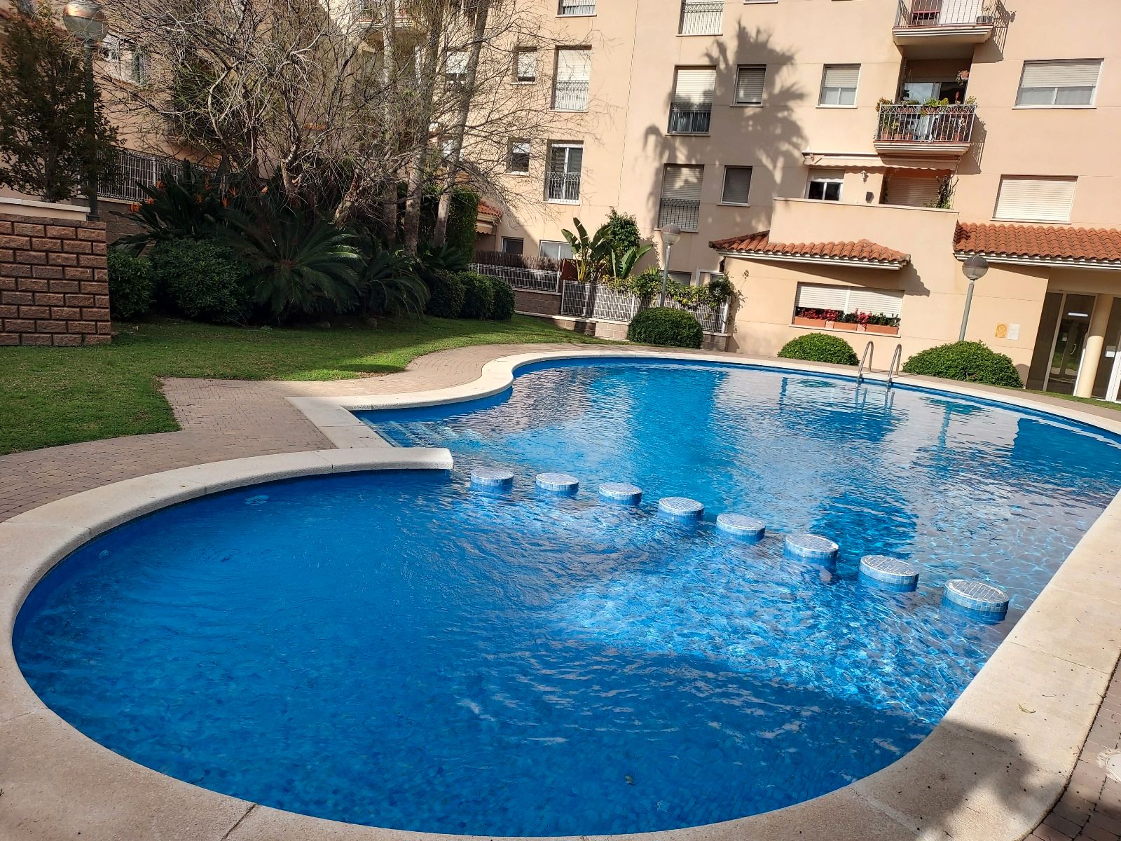 Swimming pool of Planta baja for sale in Montbrió del Camp  with Heating, Terrace and Oven