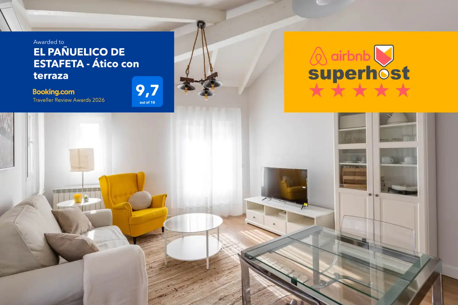 Sala de estar de Ático en venta en  Pamplona / Iruña con Aire acondicionado, Calefacción y Parquet