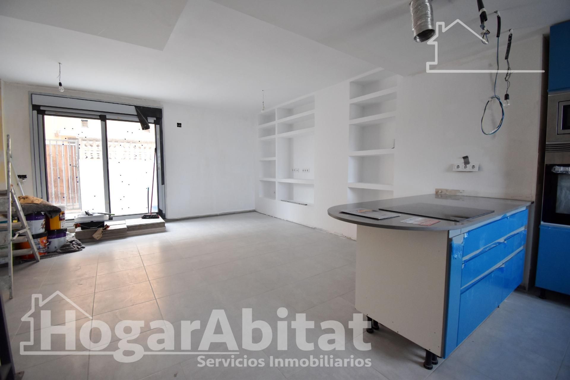 Cuina de Casa adosada en venda en Els Poblets amb Terrassa, Traster i Alarma